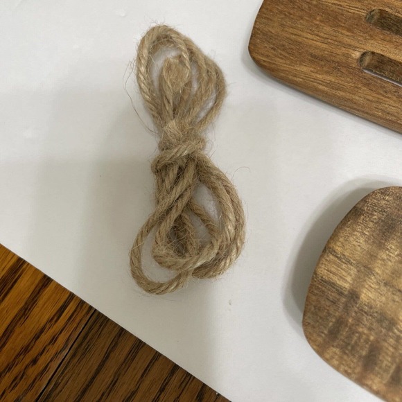 Wooden Spurtle Kitchen Tools 3 Pc Set Acacia Spatula Cooking Utensils Nonstick - Picture 9 of 10